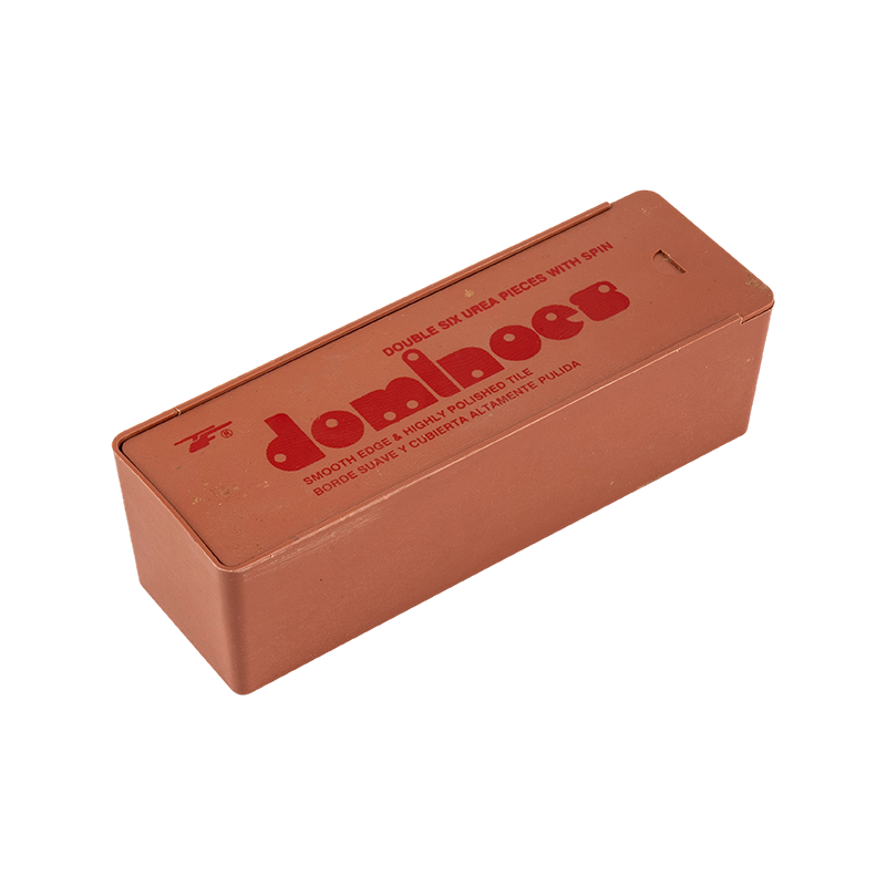 Plastic portabil dublu șase domino -uri