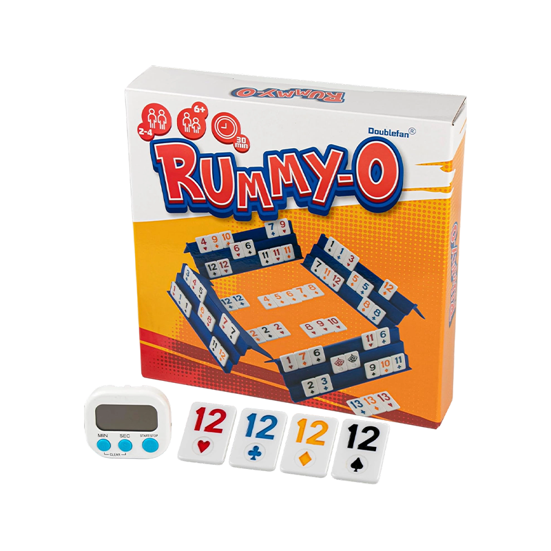 2-4 jucători de poker rummy cu cutie de culori