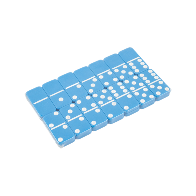 Blue domino -uri gresie joc de masă pentru copii și adulți